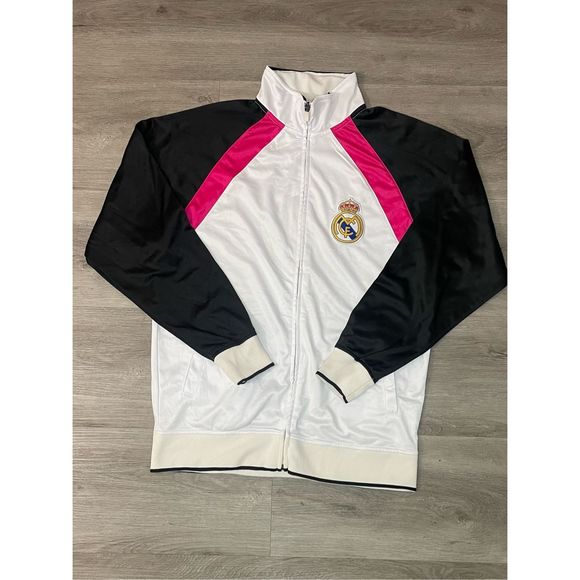 FC Real Madrid Jackets & Coats Fc Real Madrid Zip Up Trackwarm Up Style Jacket Poshmark